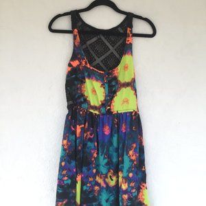 Tie dye dress Tie dye with a lace back from Hurley